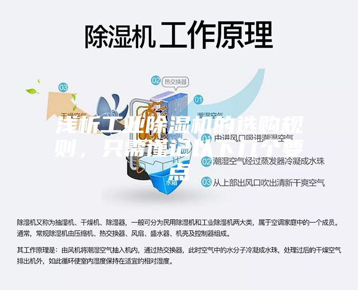 淺析工業(yè)除濕機(jī)的選購(gòu)規(guī)則，只需謹(jǐn)記以下幾個(gè)要點(diǎn)