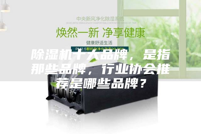除濕機十大品牌，是指那些品牌，行業(yè)協(xié)會推薦是哪些品牌？