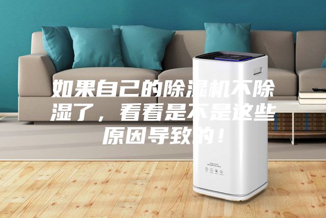 如果自己的除湿机不除湿了，看看是不是这些原因导致的！