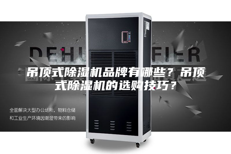 吊頂式除濕機品牌有哪些？吊頂式除濕機的選購技巧？