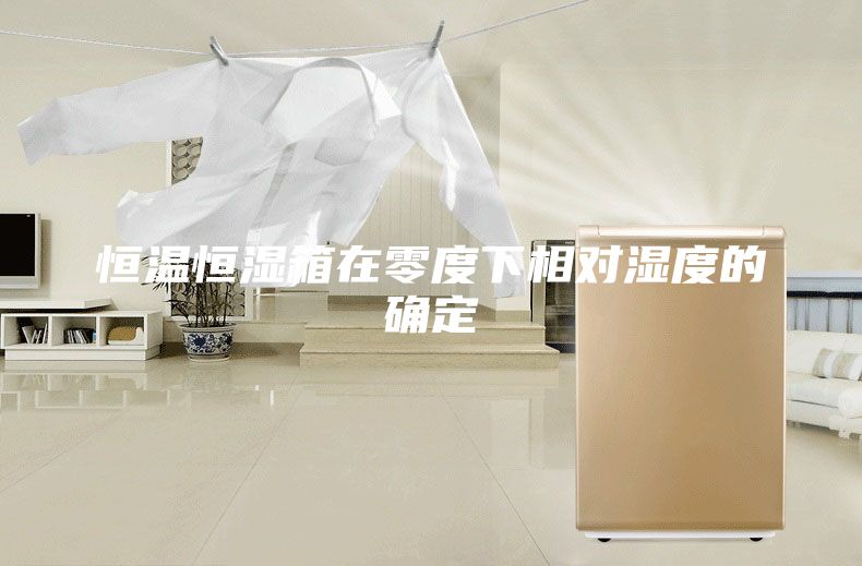 恒溫恒濕箱在零度下相對(duì)濕度的確定