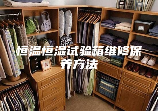 恒溫恒濕試驗(yàn)箱維修保養(yǎng)方法