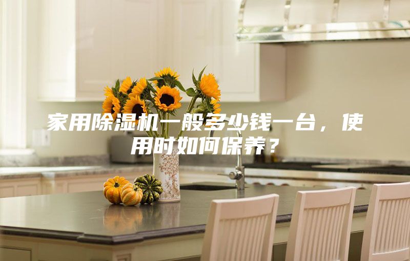 家用除濕機(jī)一般多少錢一臺(tái)，使用時(shí)如何保養(yǎng)？