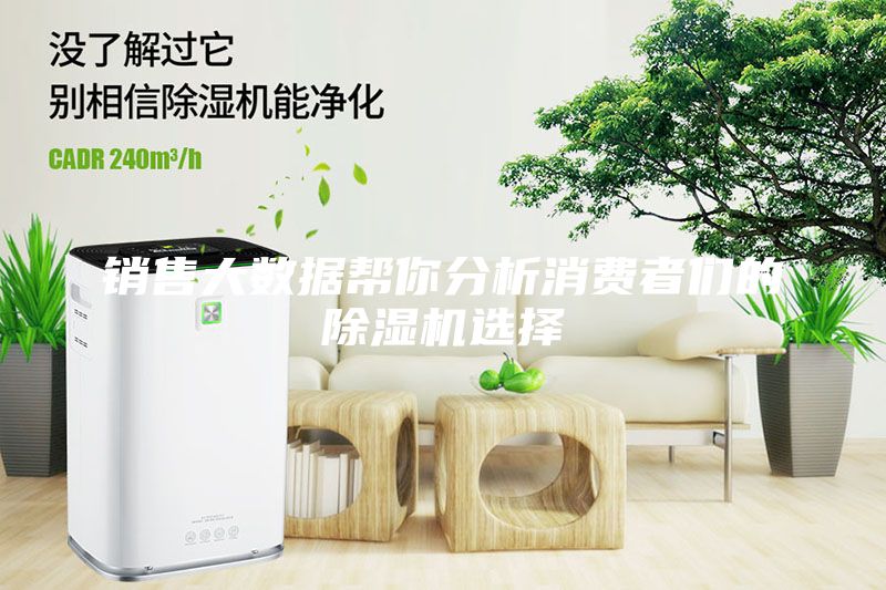 销售大数据帮你分析消费者们的除湿机选择