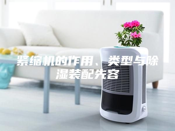 紧缩机的作用、类型与除湿装配先容