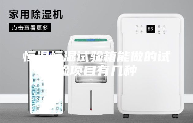 恒温恒湿试验箱能做的试验项目有几种