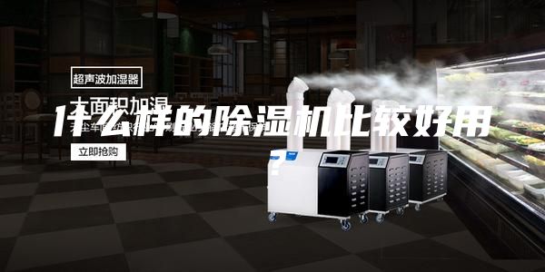 什么樣的除濕機比較好用？