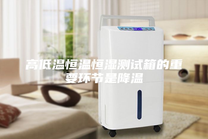 高低溫恒溫恒濕測試箱的重要環(huán)節(jié)是降溫