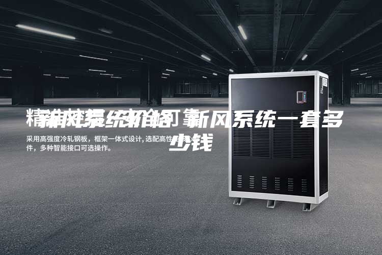 新風(fēng)系統(tǒng)價格 新風(fēng)系統(tǒng)一套多少錢