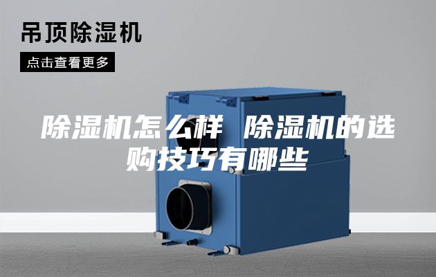 除濕機(jī)怎么樣 除濕機(jī)的選購(gòu)技巧有哪些